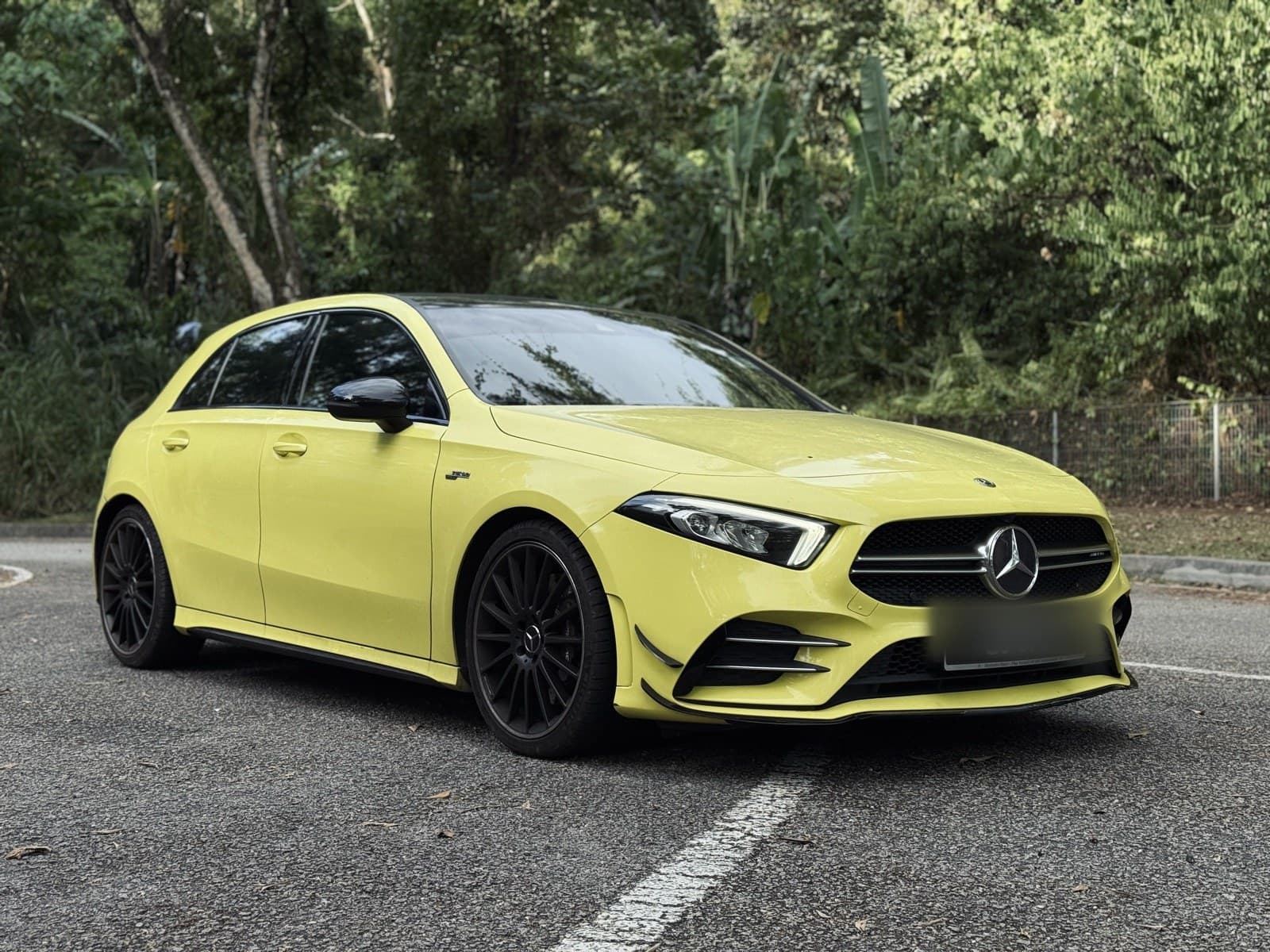 Rent a 2023 Mercedes-AMG A35 in Kuala Lumpur — Entry-AMG with serious bite.