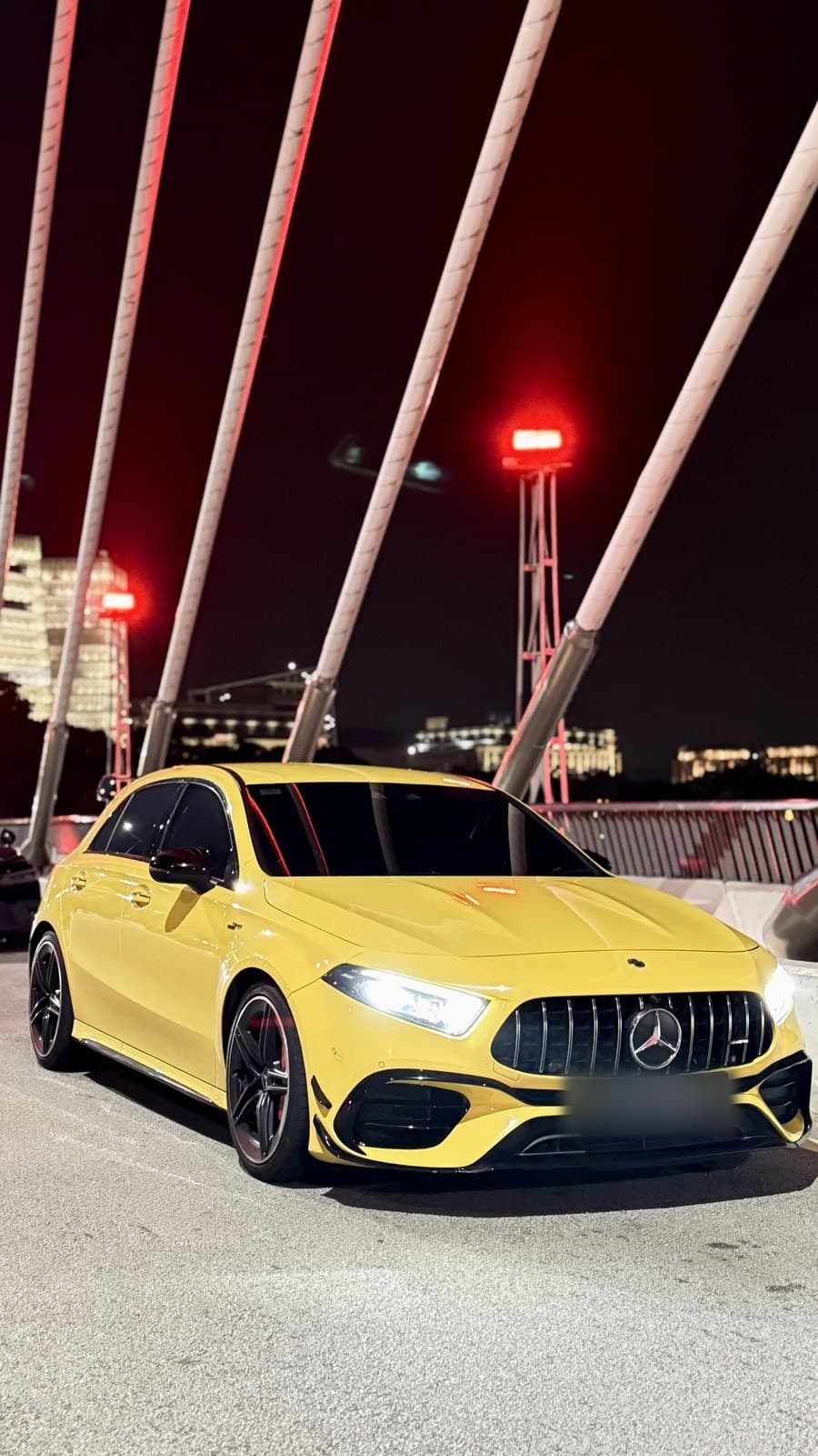 Rent a 2022 Mercedes-AMG A45 S in Kuala Lumpur — The world's most powerful hot hatch engine.