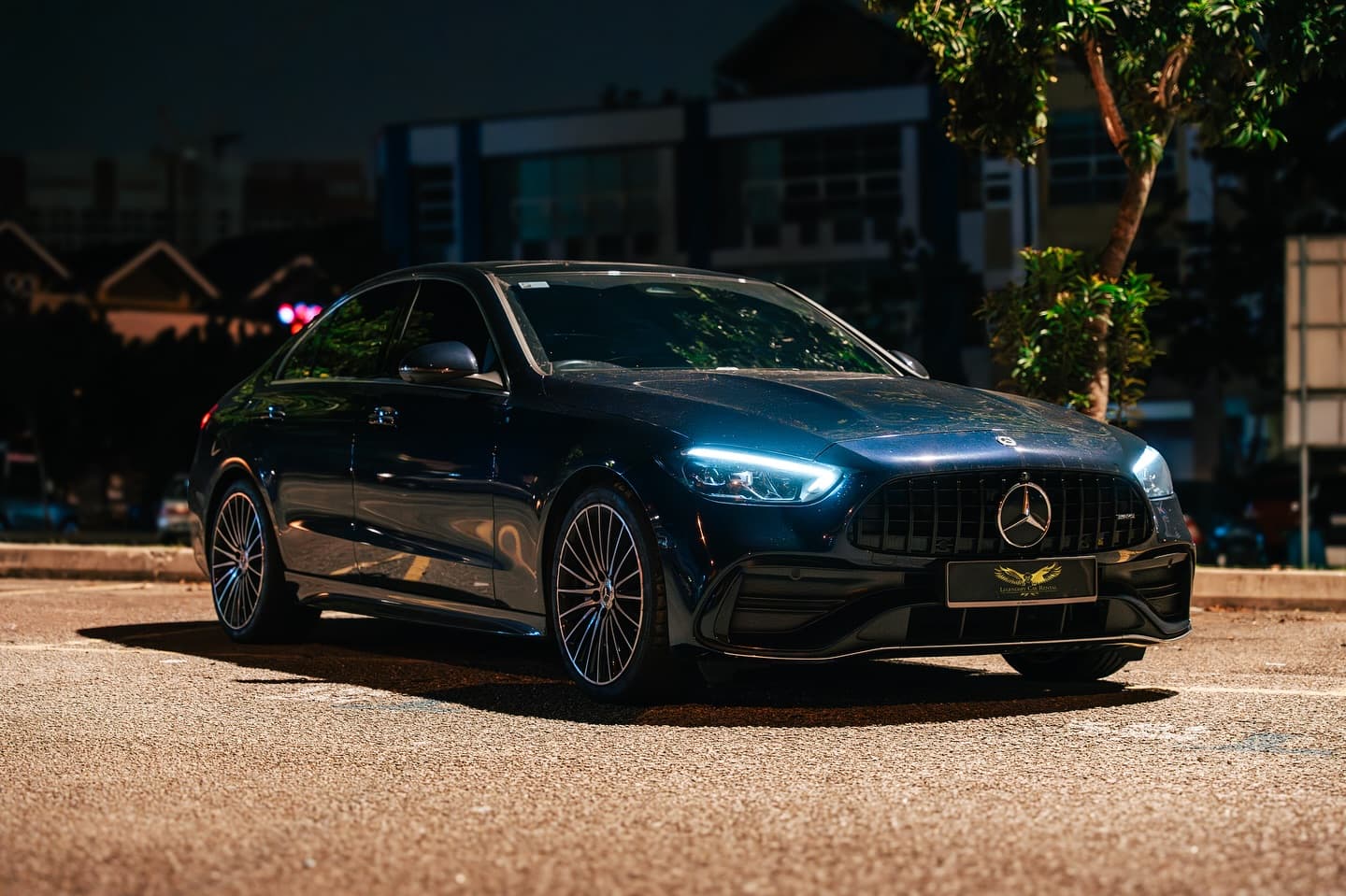 Rent a 2023 Mercedes-Benz C300 in Kuala Lumpur — The default luxury saloon, done right.