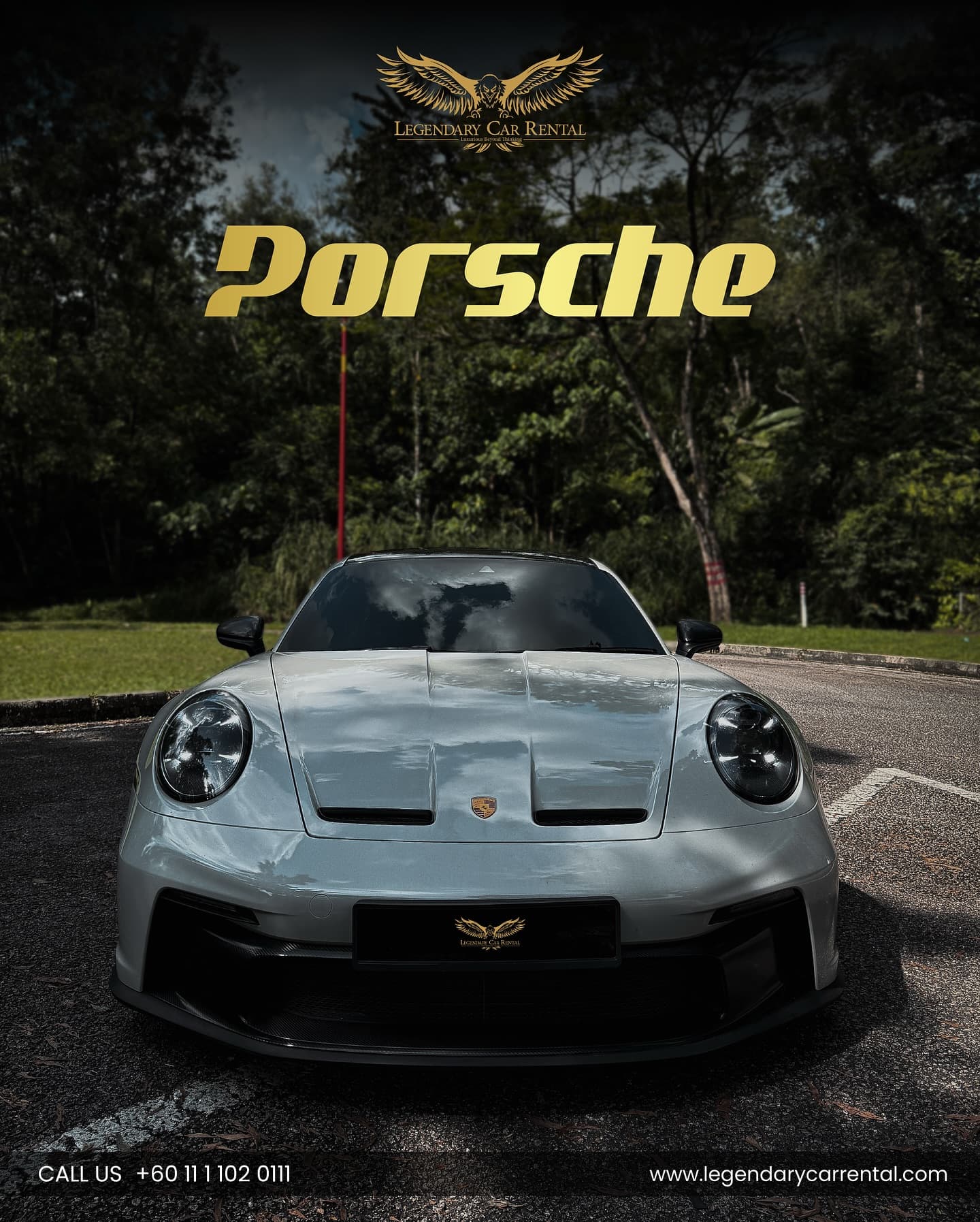 Porsche 911 for rent in Kuala Lumpur