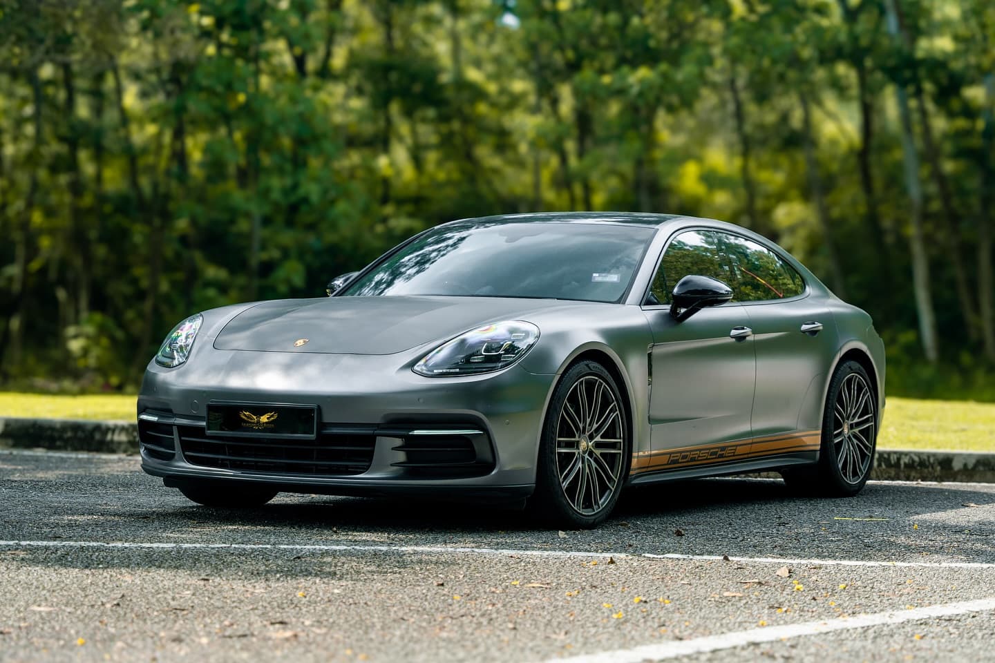 Rent a 2023 Porsche Panamera in Kuala Lumpur — A sports car that seats four.